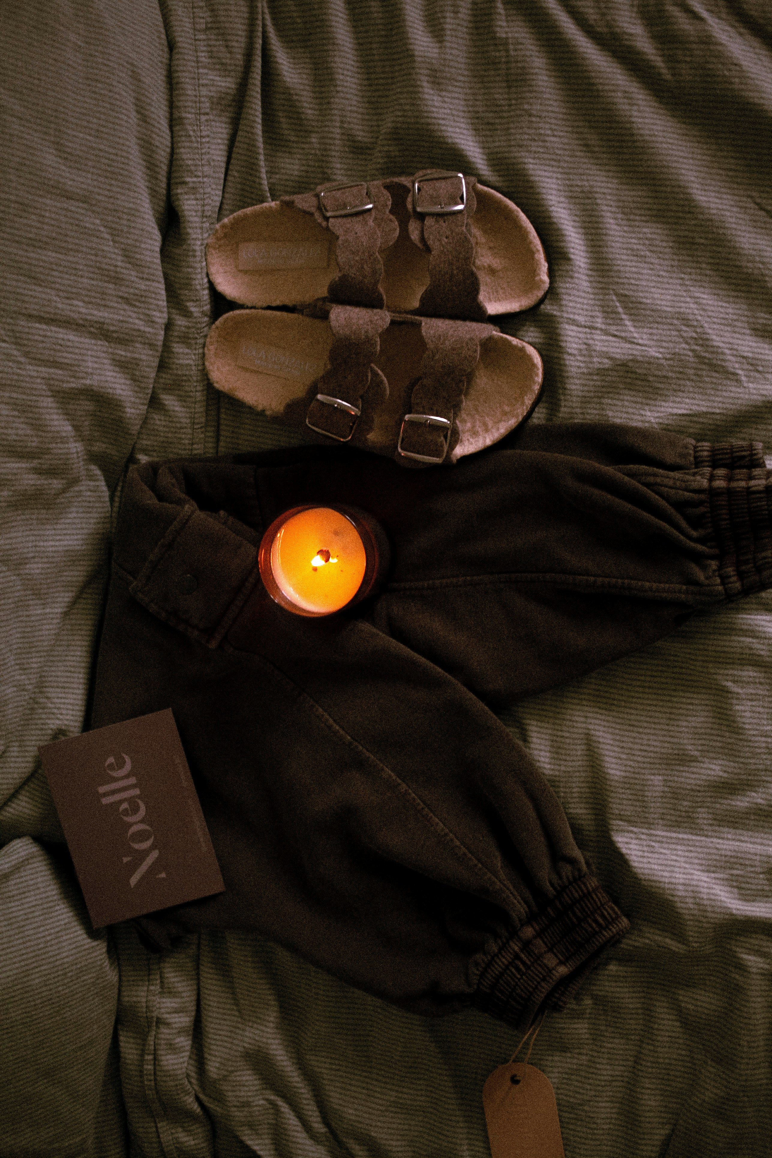 a person wearing a garment